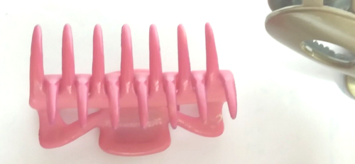 Konvolut 5 Haarschmuck Krallen Kämme Goody & Unmarkiert Grün Rosa Gelb... - Bild 8 von 15