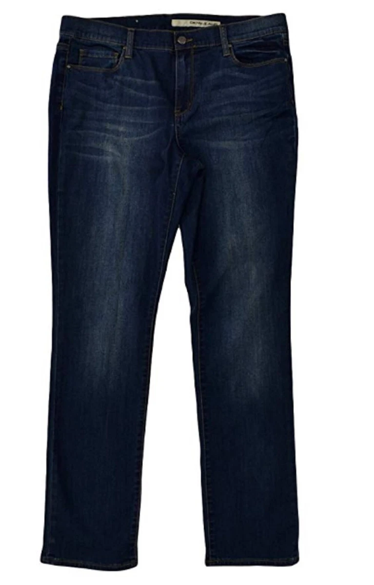 Jean Femme DKNY Original - Noir, Taille Régulière - Neuf Avec étiquettes