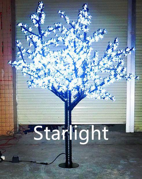 6.5ft LED Cherry Blossom Tree Outdoor Garden Pathway Holiday