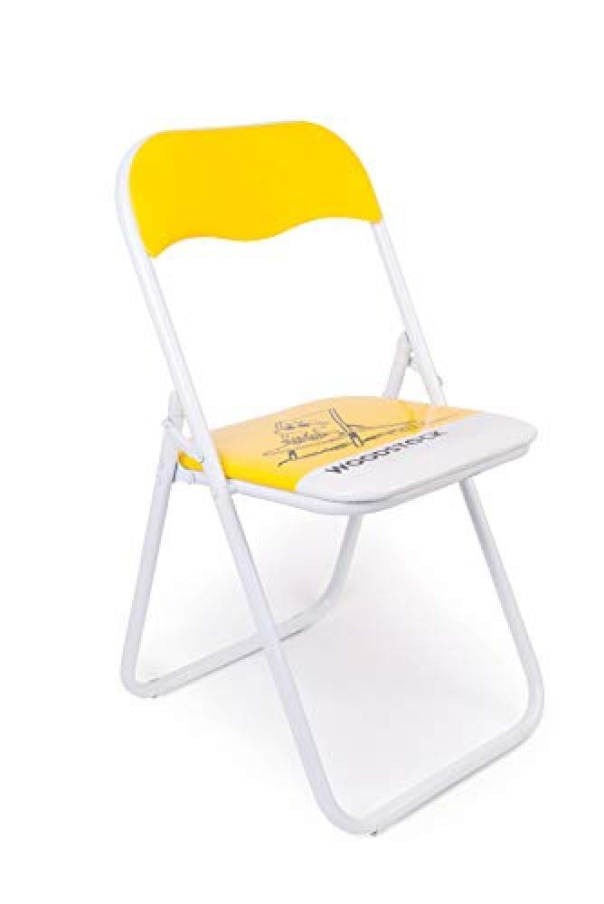 (TG. 5 x 43 x 93 cm) Excelsa 48923 Peanuts Sedia Pieghevole Woodstock, Metallo,