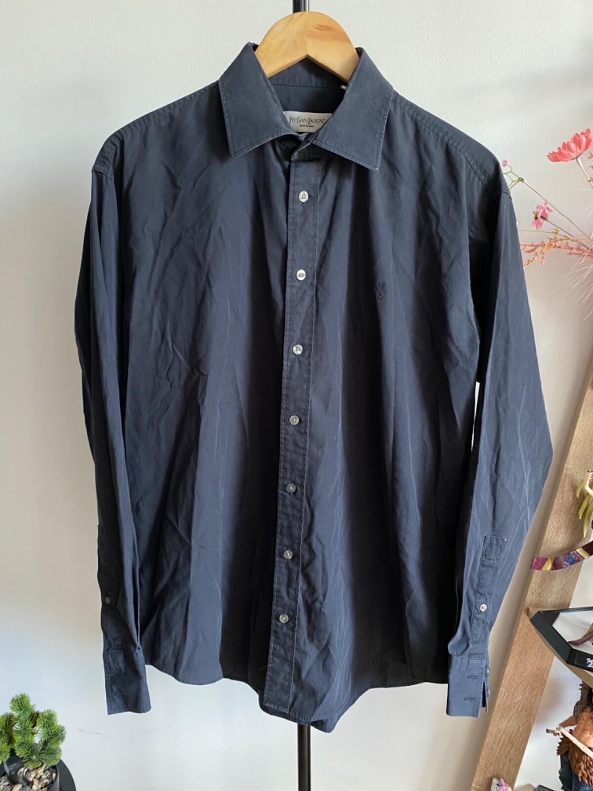 camicia abito uomo yves saint laurent