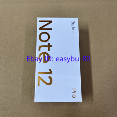 Xiaomi Redmi Note 12 Pro 5G 128/256GB 6.67'' 67W Charging Octa-core Android Phone