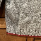 Adorable Gray Knit Zip Up Sweater w Sledding Penguins By Gymboree 3-6 Mos. — photo 10