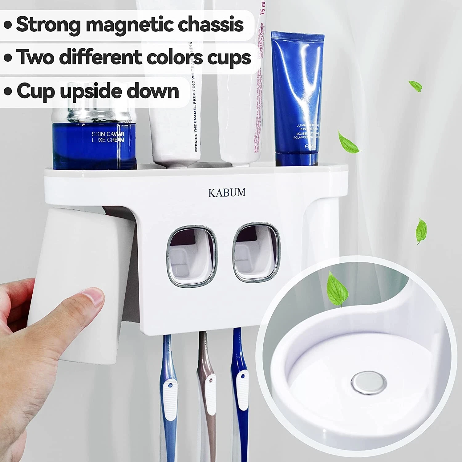 KABUM Automatic Toothpaste Dispenser - Thumbnail 3