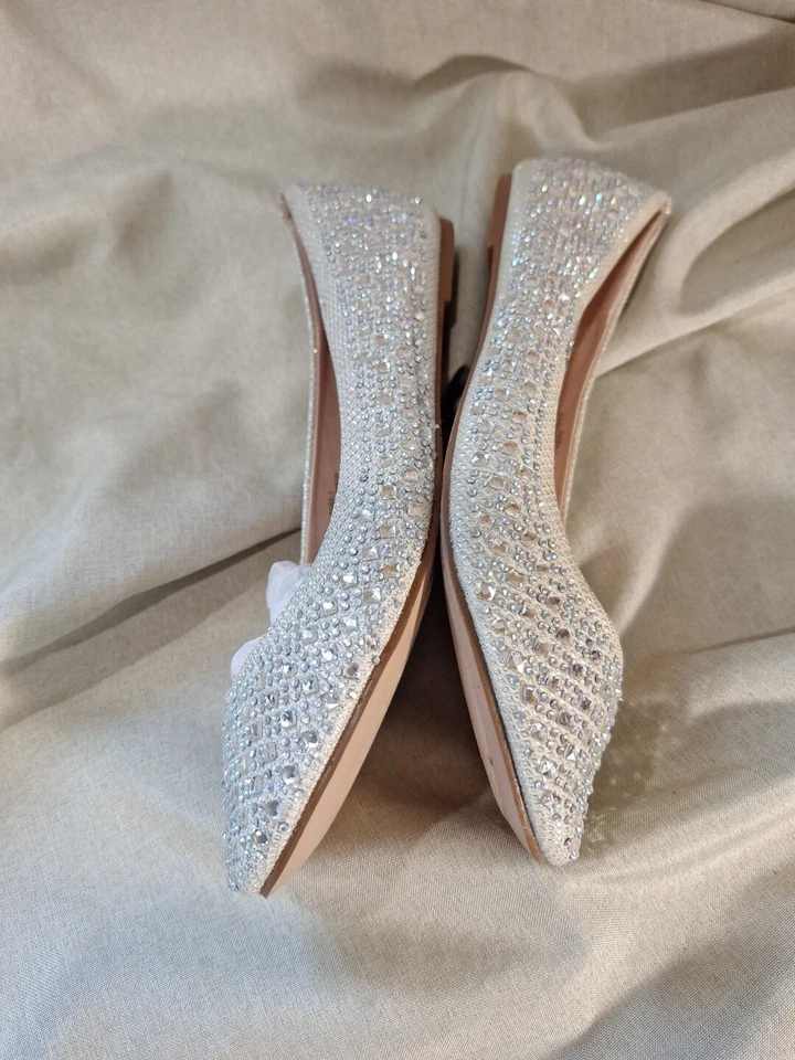 Zapatos planos sin cordones deslumbrados de la colección De Blossom Foto 4 de 4