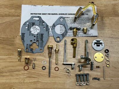 Ford Naa, Jubilee Marvel Schebler Comprehensive Carb kit TSX428, TSX500 W/Float