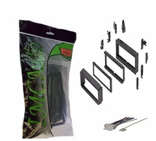 Radio Mounting Stereo Install Installation Single Din Wire Harness Dash Kit Comb