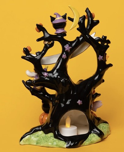Hello Kitty And Friends Halloween Tree Tea Light Candle Holder Clayworks New - Picture 13 of 13