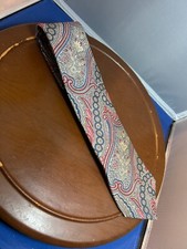 Kuppenheimer Premium Edition Men's Blue 100 Silk Tie Paisley Necktie USA Made