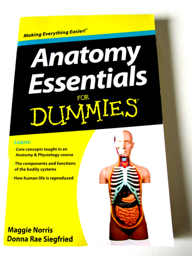 Anatomy for Dummies..Core Concepts etc/ Illust..S/Cov..FREE Post Aust