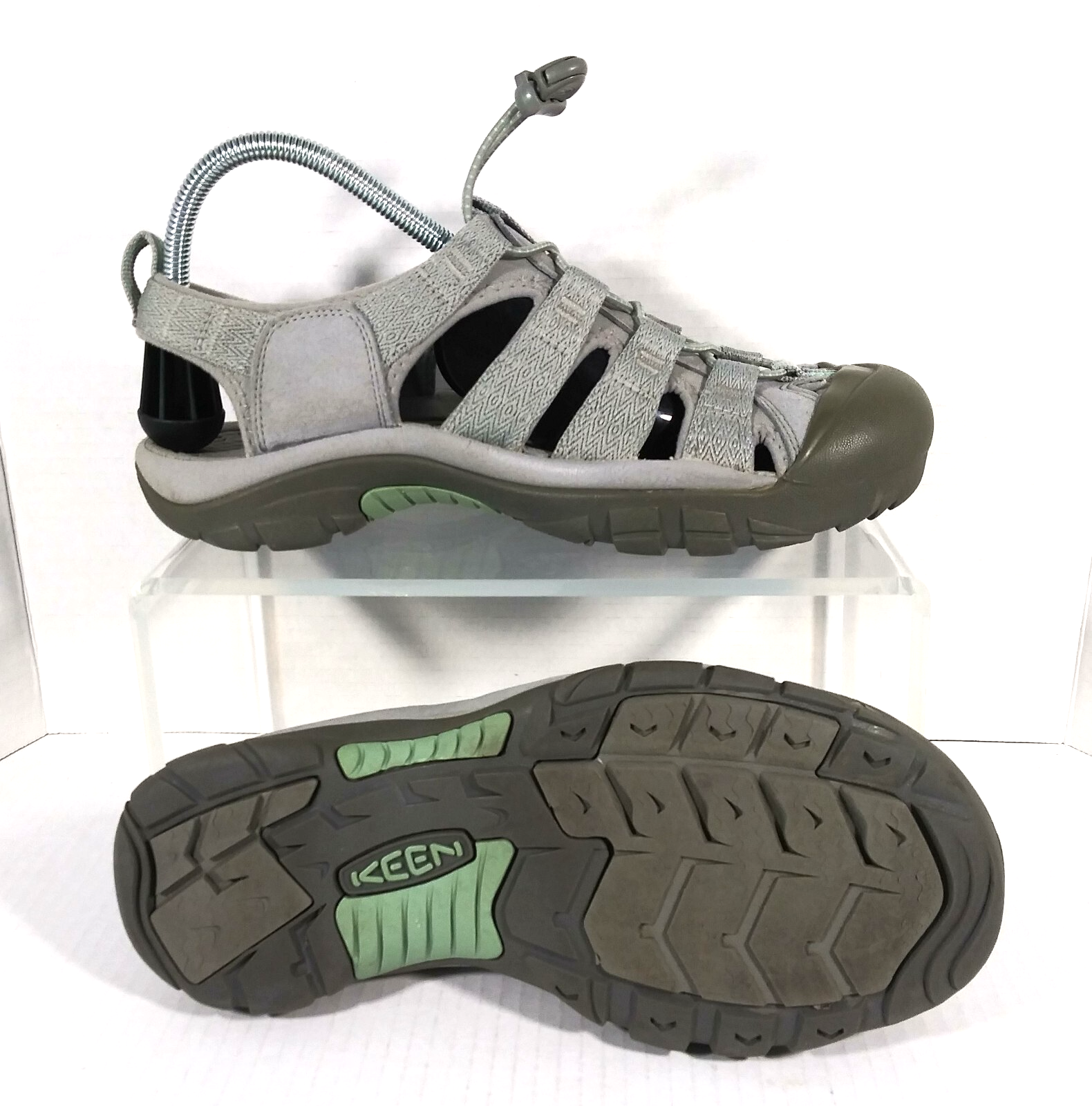 Sandali Keen Newport H2 1022802 donna taglia 10 grigio onda oceanica impermeabili escursionismo