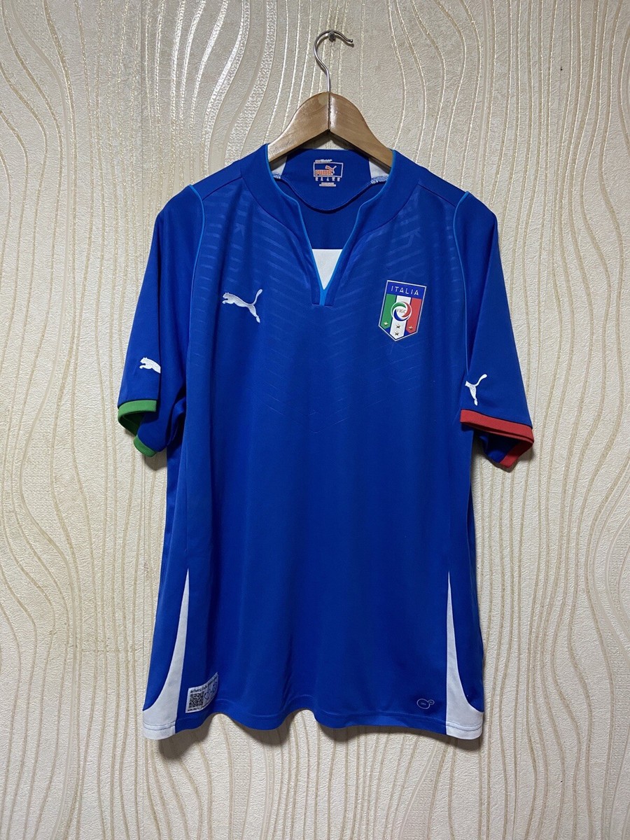 ウェア ITALIA #13 ITALY 2013 HOME FOOTBAL SHIRT SOCCER JERSEY PUMA 744991 sz XL MEN