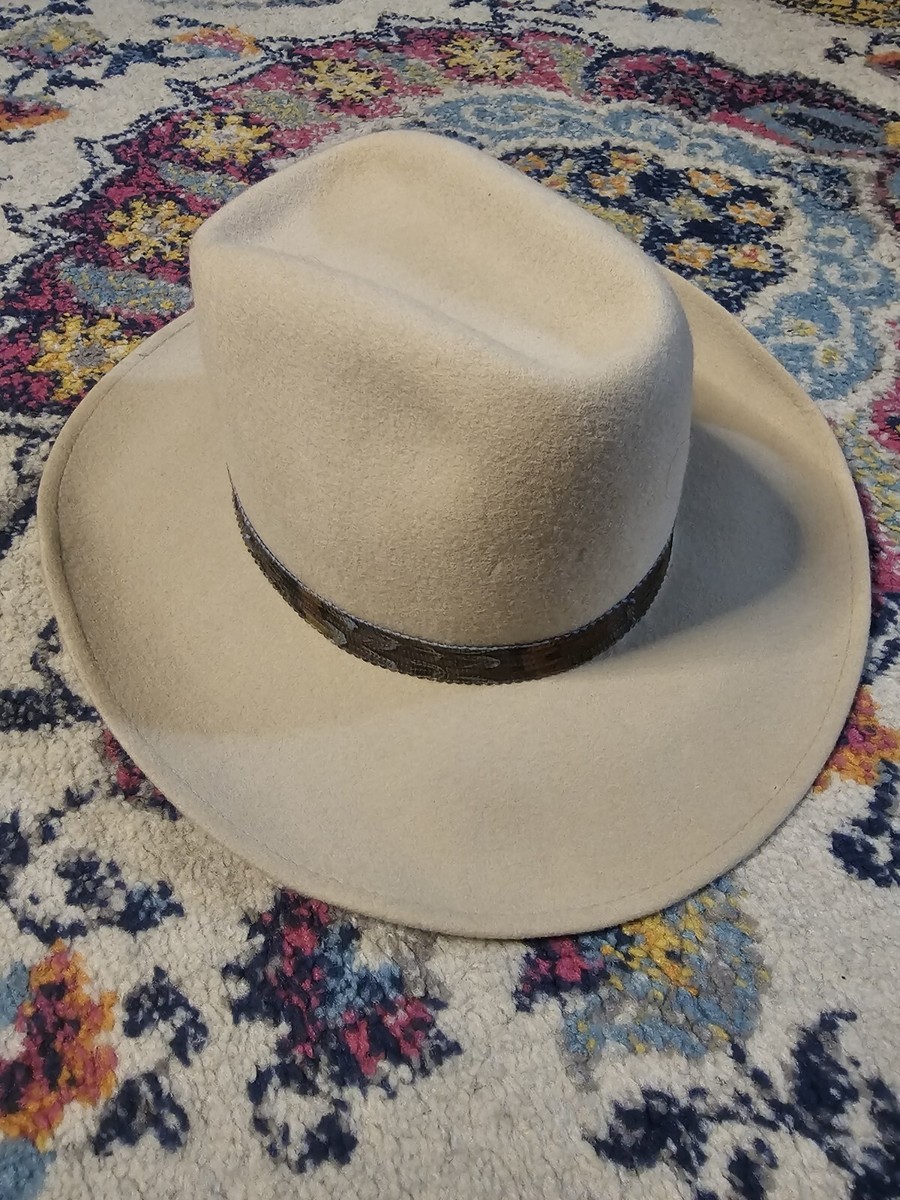 ROCKMOUNT RANCHWEAR BuckHorn 1750 Cowboy Hat 7 1/8 100% Wool | eBay