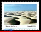 24-13 BRAZIL 2024 LENÇÓES MARANHENSES, HERITAGE OF HUMANITY, UNESCO, NATURE, MNH