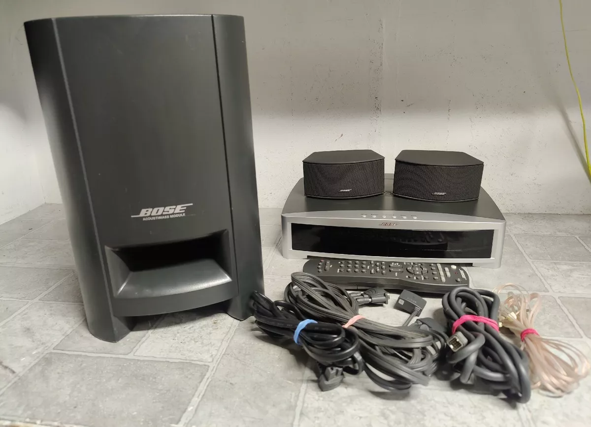Bose PS3-2-1 II Powered Speaker System w/Media Center, Remote &