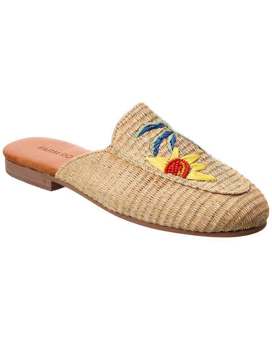 Фермерский мул из рафии Рио Женский коричневый 85 19290₽