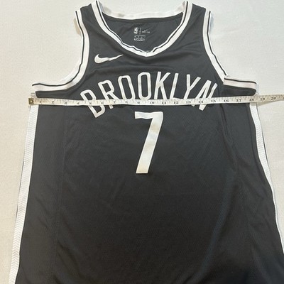 Nike Kevin Durant #7 Brooklyn Nets Swingman Jersey Black Men's