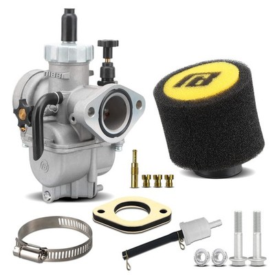 NIBBI Motorcycle Carburetor, PE22mm Flange Carb for 110cc 125cc PE22mmFL 