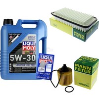 Inspektionspaket 5L Liqui Moly Longtime 5W-30 FüR Toyota Yaris 1.3 1.33 Vvt-I