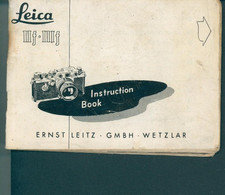 Genuine Original LEICA IIF - IIIF Instruction Book Leitz WETZLAR 53 Pages