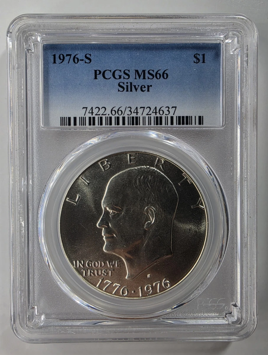 MS 66 Graded Eisenhower Dollars 1971-1978 for sale | eBay