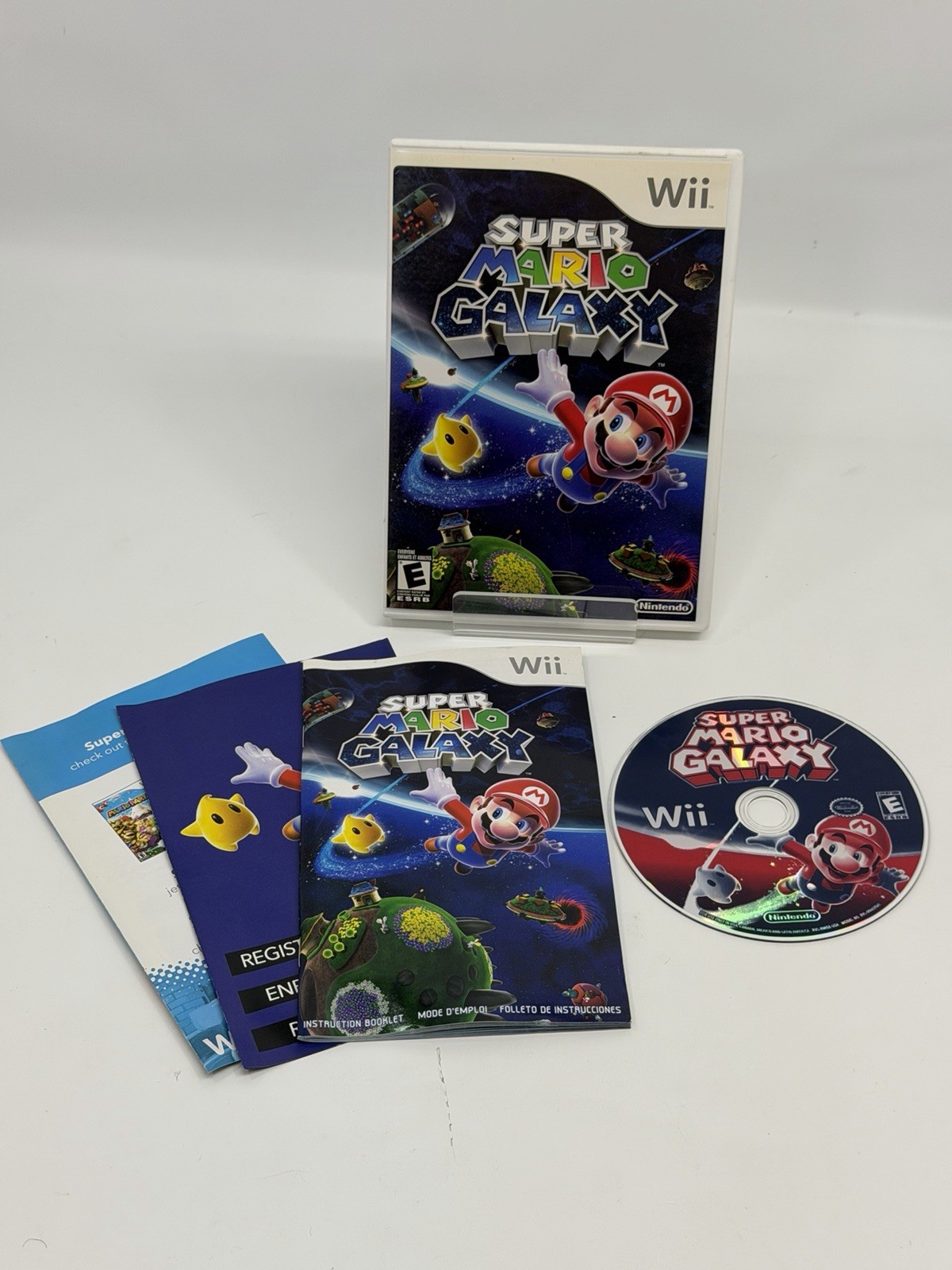 Super Mario Galaxy Nintendo Wii Complete W/ Manual CIB