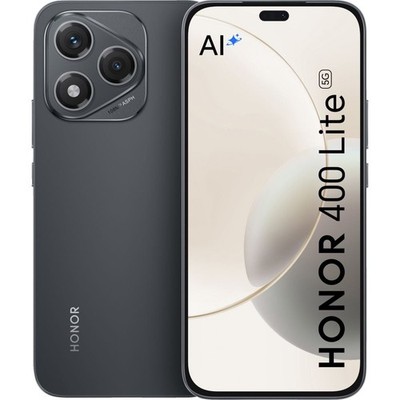 Honor 400 Lite 256 GB Velvet Black Dual SIM Smartphone Handy Mobiltelefon