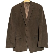 Lauren Ralph Lauren Vintage 44R Brown Corduroy Elbow Patch Sport Coat Jacket