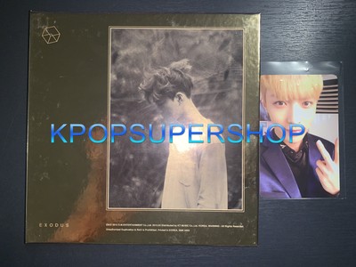 EXO 2nd Album Exodus Suho Korean Ver CD Lay Photocard Great Rare