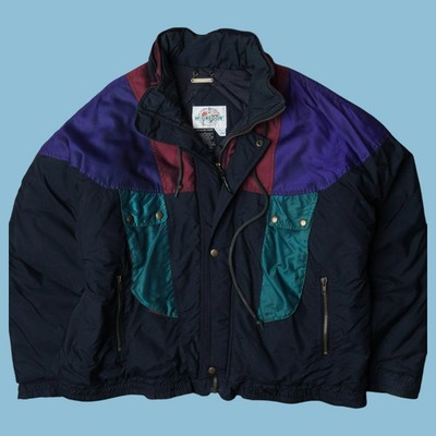 Vintage McGregor 90s Colorblock Jacke - L