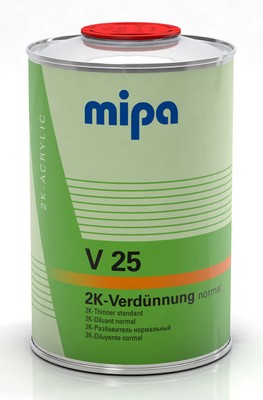 Mipa 2K- Acryl Verdünnung normal V 25 Autolack Lackversand 1 Liter