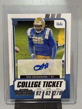 2021 Panini Contenders Draft Picks - College Ticket Auto #266 Osa Odighizuwa