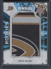 2022-23 Black Diamond Hockey Lukas Dostal #RTL-LD RC Team Logo Jumbo Patch