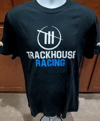 Trackhouse Racing Chevy XL Team Issued  Black Shirt NASCAR Chastain Zilisch SVG