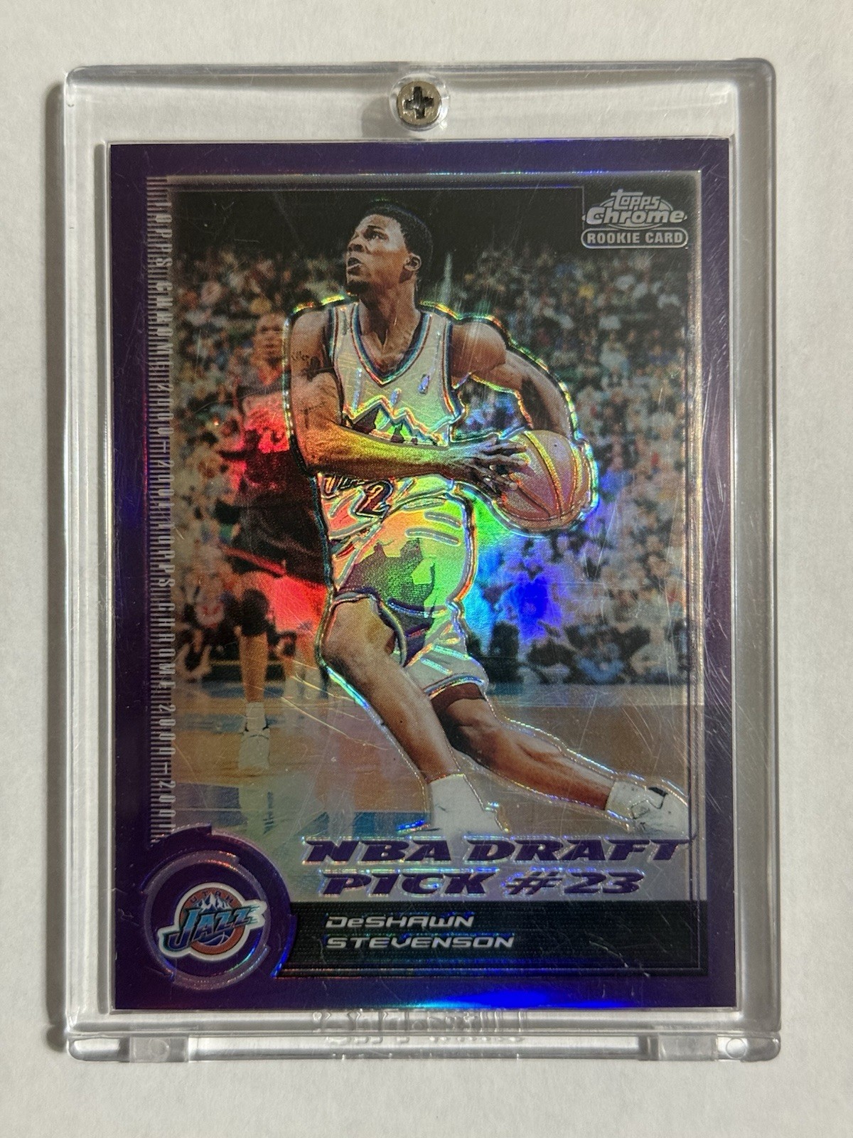 DeShawn Stevenson #172 Basketball Cards 2000 Topps Chrome trading card — raw and PSA graded price guide