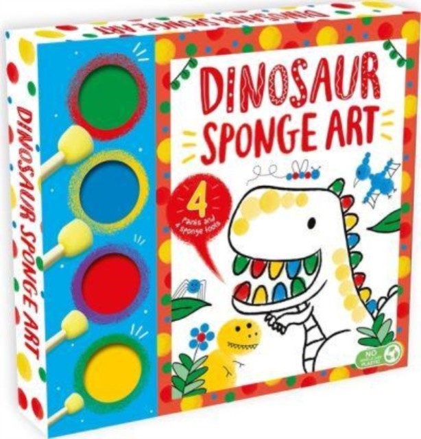 Dinosaur Sponge Art by Igloo Books Ltd (Paperback Book)
