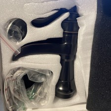 Waterfall Bathroom Faucet Oil Rubbed Bronze. Made By Greenspring. 8.5 Tall.