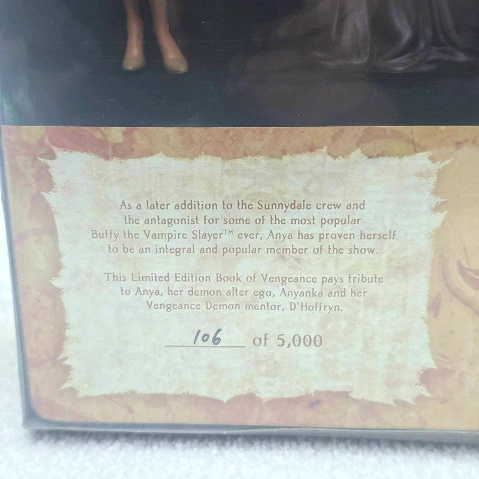 Juego de figuras DST Buffy the Vampire Slayer Book of Vengeance 106/5000 NUEVO sellado Foto 4 de 4