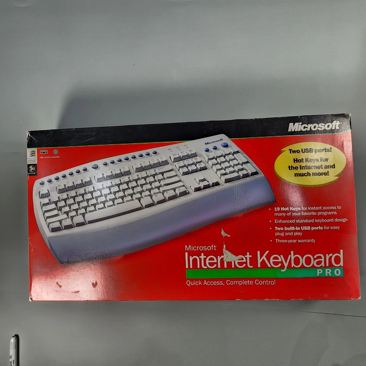 【稼働品】Microsoft 日本語配列Keyboard Microsoft Internet Keyboard for sale - eBay