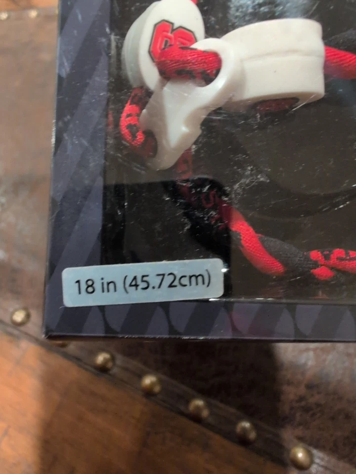 Collar deportivo de titanio retorcido North Carolina State Wolfpack 18 pulgadas Foto 3 de 4