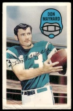 1970 Kellogg's #59 Don Maynard New York Jets EX-EXMT 55743