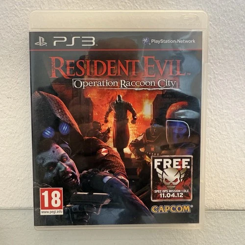 RESIDENT EVIL OPERATION RACOON CITY GAME PlayStation 3 WITH ITALIAN COMPLETE