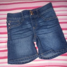 Vigoss The Chelsea Girls Blue Medium Wash Denim Shorts Size 12 Button Pockets