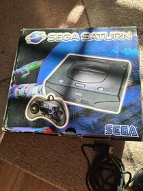 Sega Saturn Console Boxed MK2, PAL, Original Controller, All leads