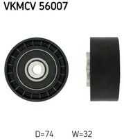Umlenk-/FüHrungsrolle Keilrippenriemen SKF Vkmcv 56007 FüR Scania 1