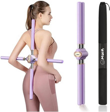 Yoga Stick Posture Corrector   Adjustable Back Straightener for Women, Men  Kid