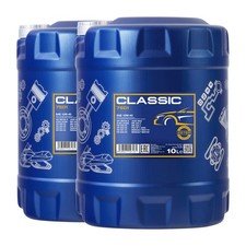 MANNOL Classic 10W-40 Motoröl, MB 229.1, MB 229.3, VW 500 00, 2x10 Liter MANNOL Classic 10W-40 Motoröl, MB 229.1, MB 229.3, VW 500 00, 2x10 Liter