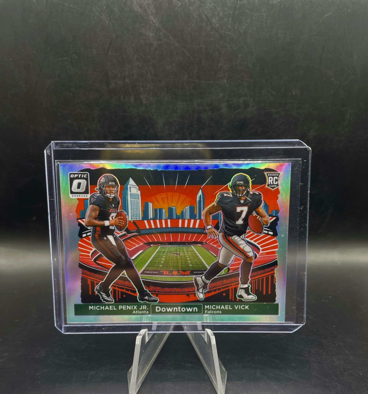 2024 Donruss Optic Michael Penix/vick Dual Downtown