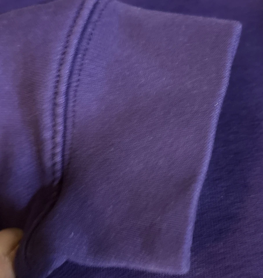 Youth Carhartt hoodie sweatshirt deep purple youth size large 12 - Image 4 of 4