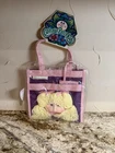 Vtg 1980s Cabbage Patch Kids Doll-Face Tote Bag Brand New W/Tags